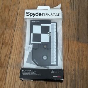 Datacolor Spyder Lenscal Autofocus Calibration Tool Camera Accessory LNIB -READ
